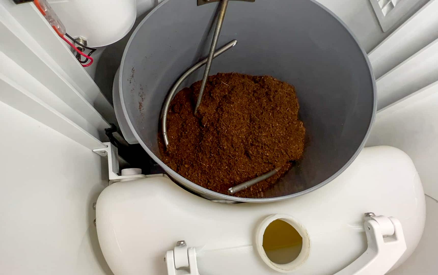 Add Coco Coir to Composting bin