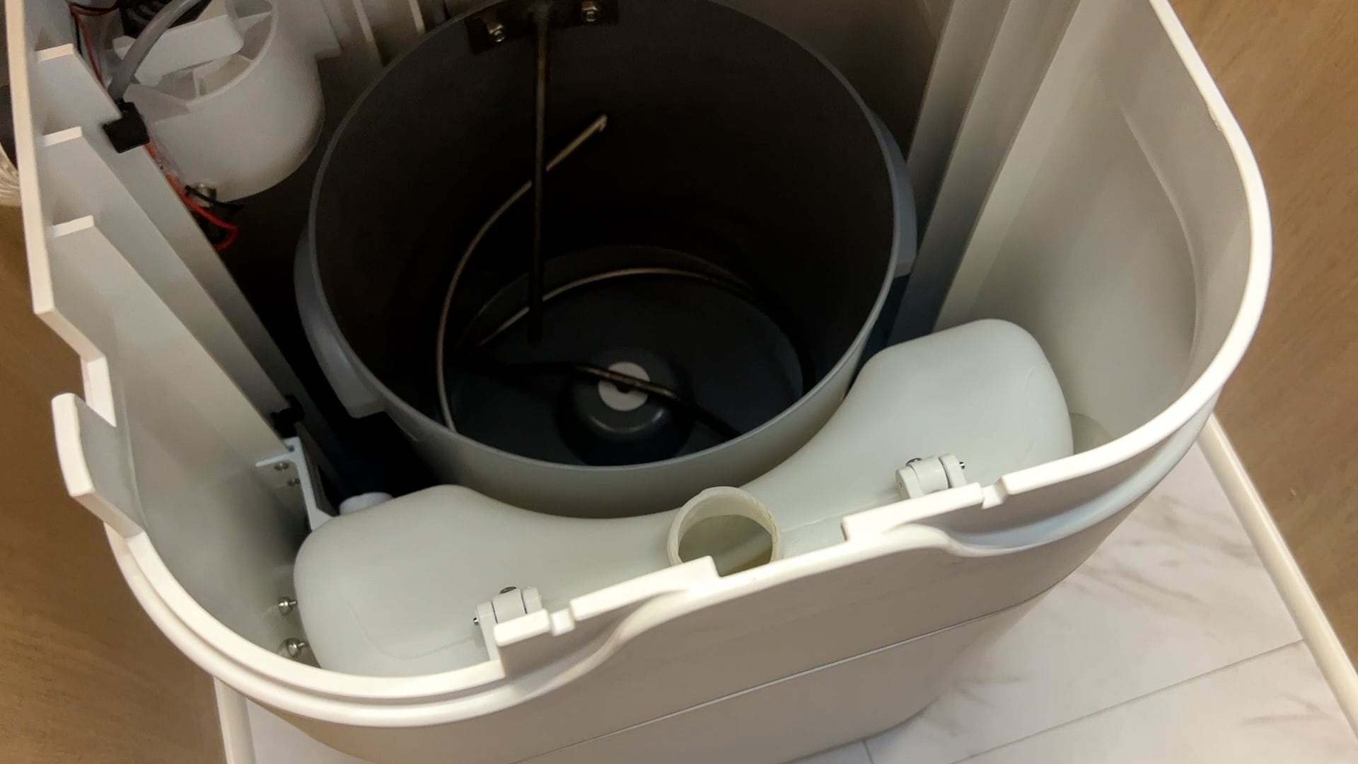 Assembling OGO Composting Toilet After Installation