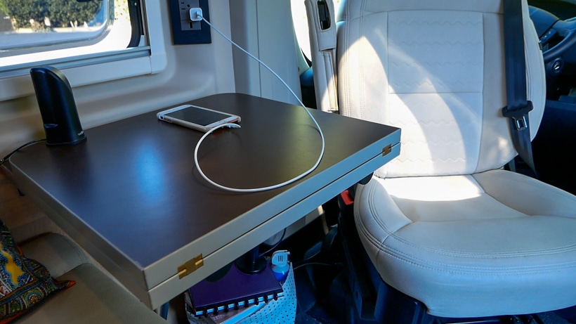 Hymer Aktiv Dinette table