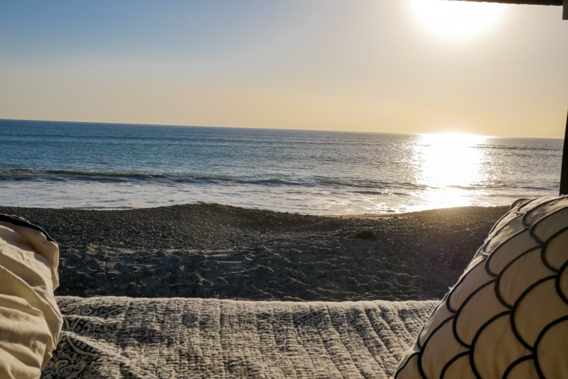 Hymer Aktiv View from back doors 2