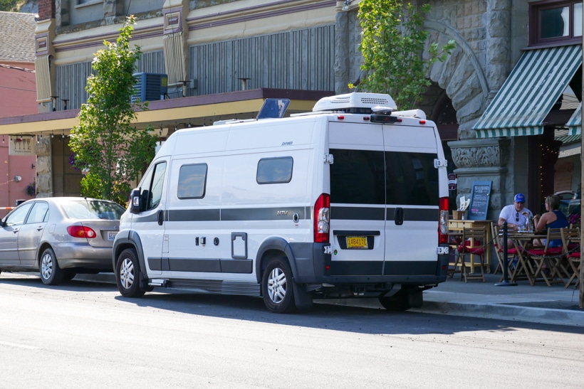 Hymer Aktiv in Port Townsend