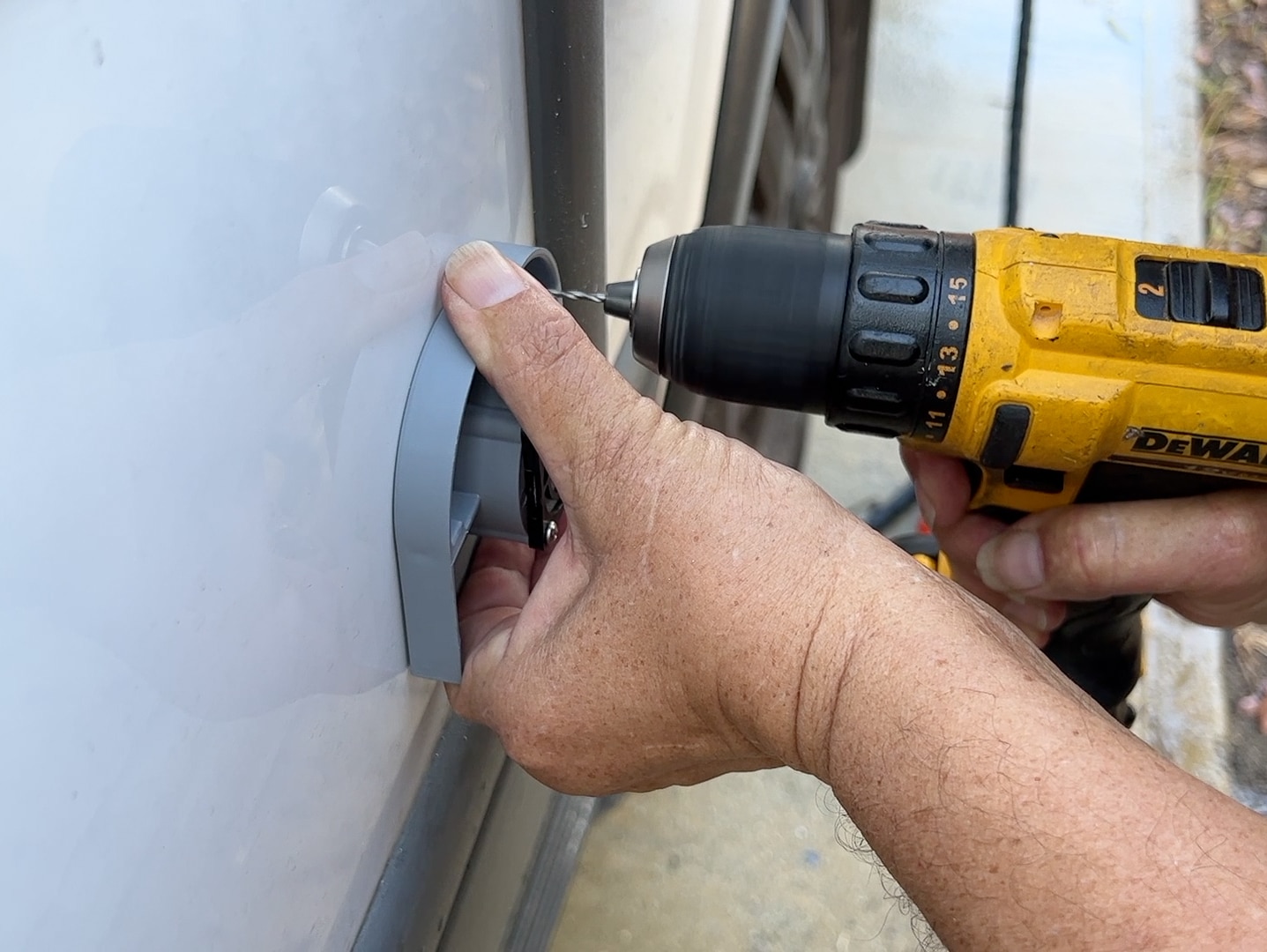 OGO Composting Toilet Outside Vent Installation