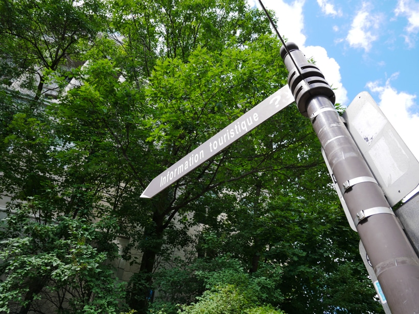 Old Quebec City Street Signs