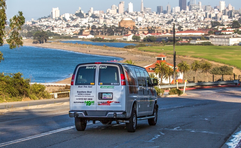 Uhaul van